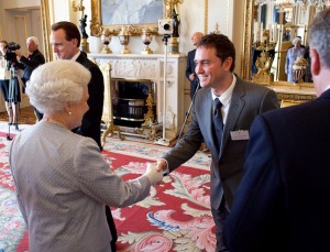 Steve Jackson meets Her Majesty The Queen