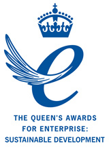 Logo for The Queen's Awards for Enterprise: Sustainable Development 2010